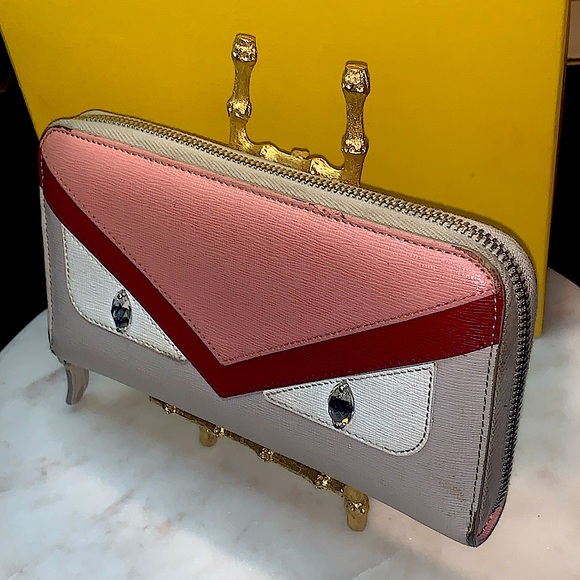 FENDI MONSTER ZIPPY WALLET LONG - Picture 5 of 13